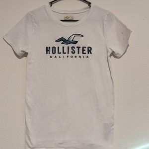 Hollister Blue Tie Dye Bird Shirt